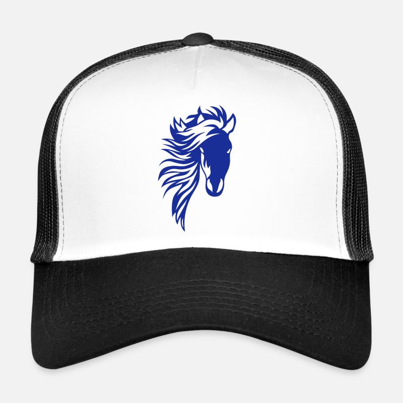 cheval criniere 24 Casquette trucker 