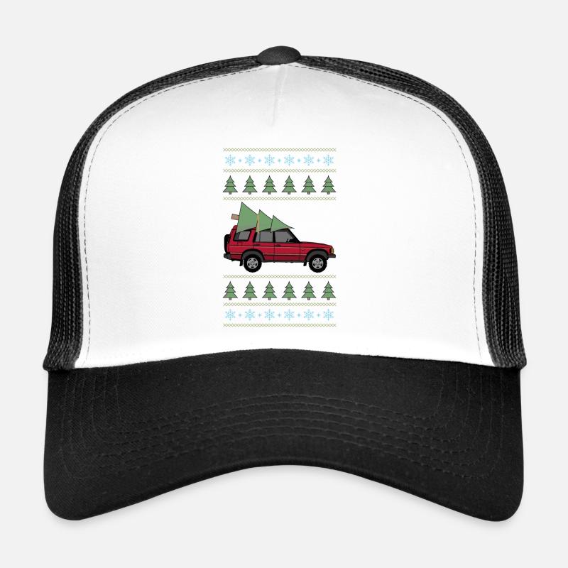 Discovery 2 Red Christmas Trucker Cap