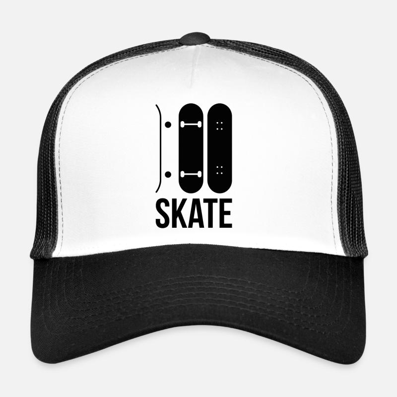 Skateboard SKATE Trucker Cap