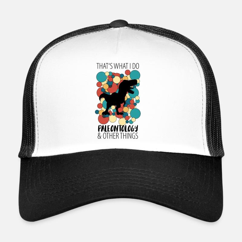 Paleontology Dinosaurs Trucker Cap