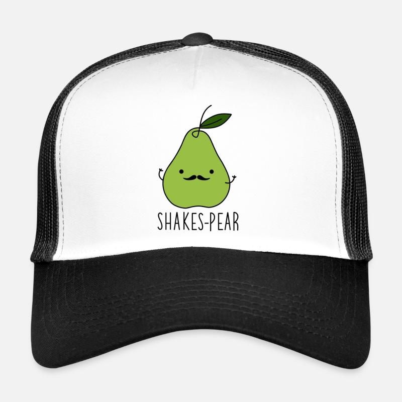 Shakespear - Trucker Cap - Weiß/Schwarz