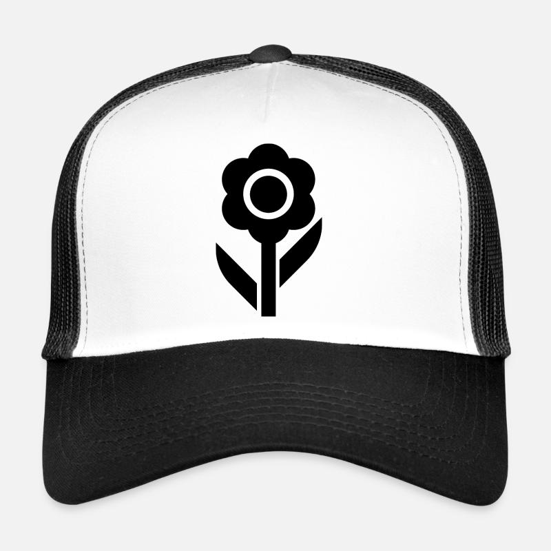 Waving Flower Trucker Cap