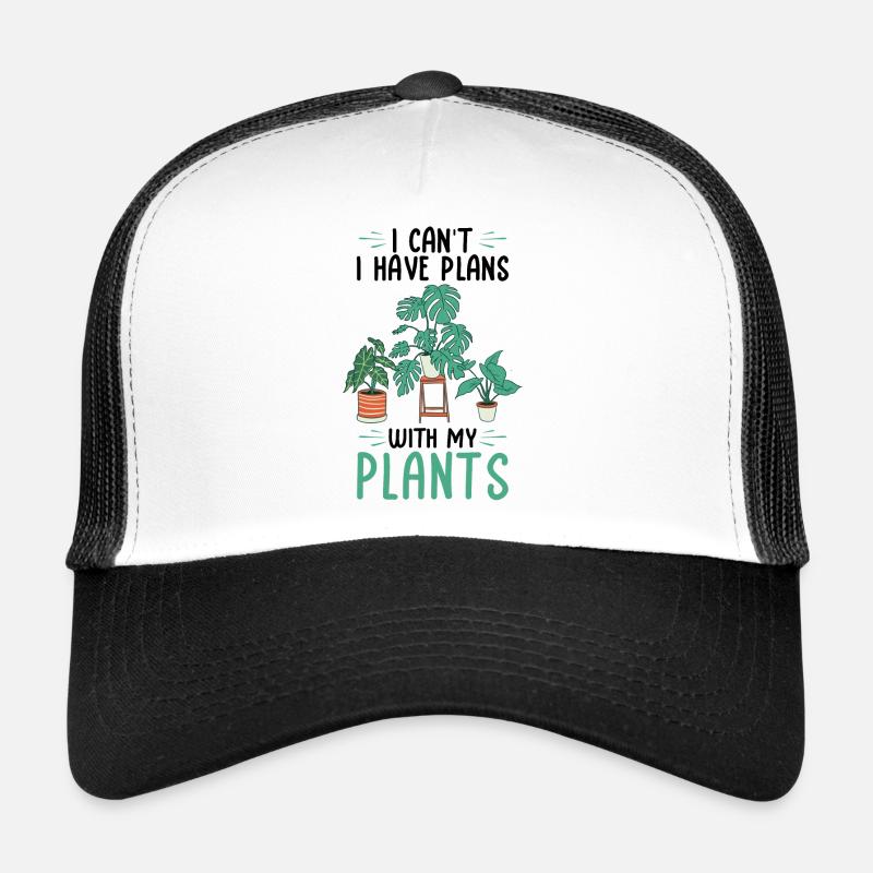 Plant lovers - Trucker Cap - white/black