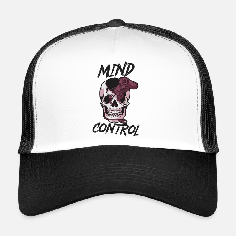 Conception de jeu de contrôle mental Casquette trucker 