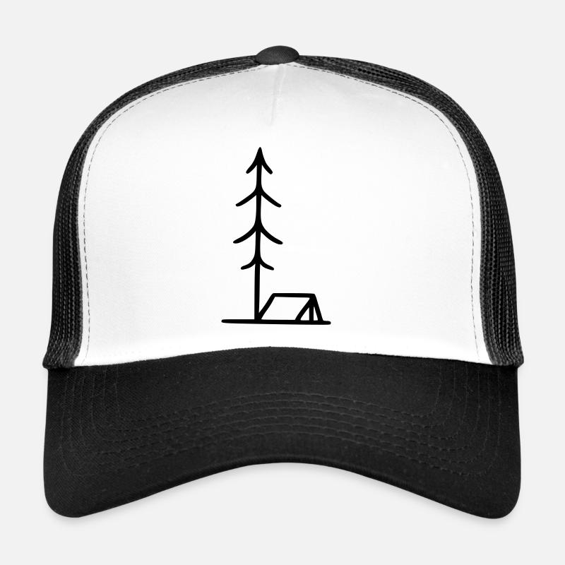Camping - Tente Casquette trucker 