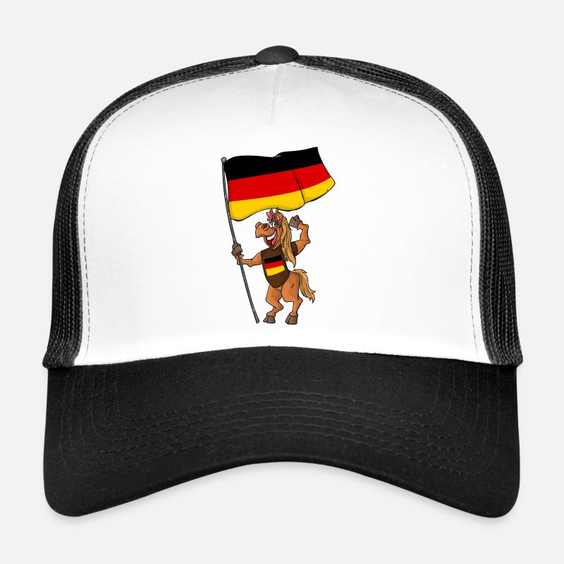 Deutsches Fan Pferd Trucker Cap