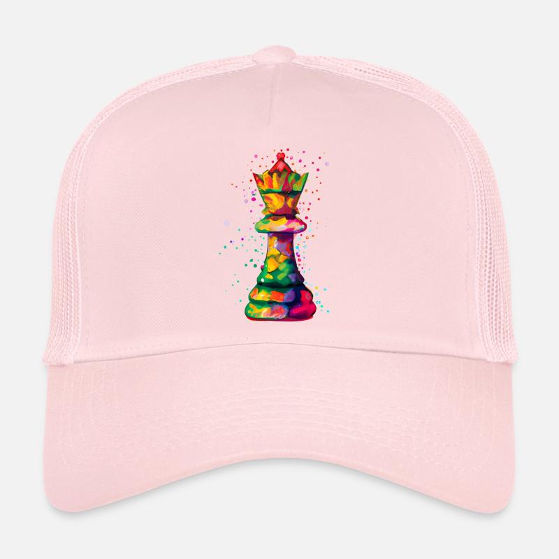 Art Chess Piece Kings Trucker Cap