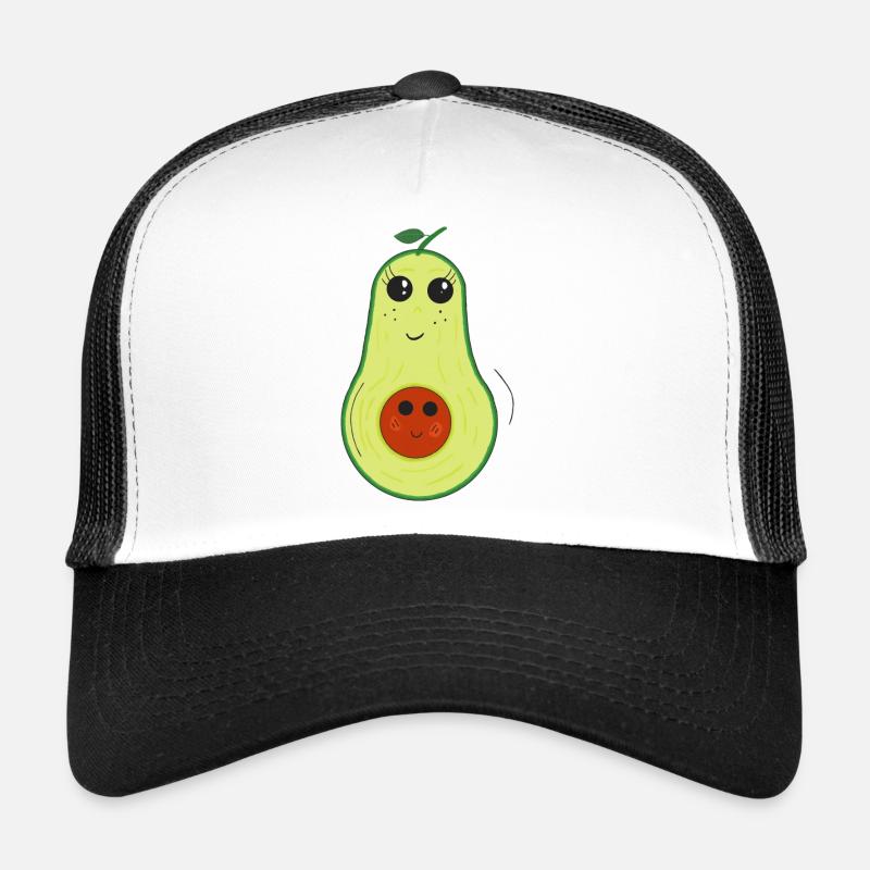 Mama Avocado + Baby Avocado Trucker Cap
