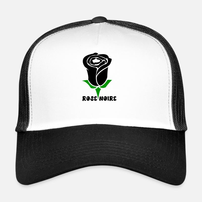 Rose Noire Casquette trucker 