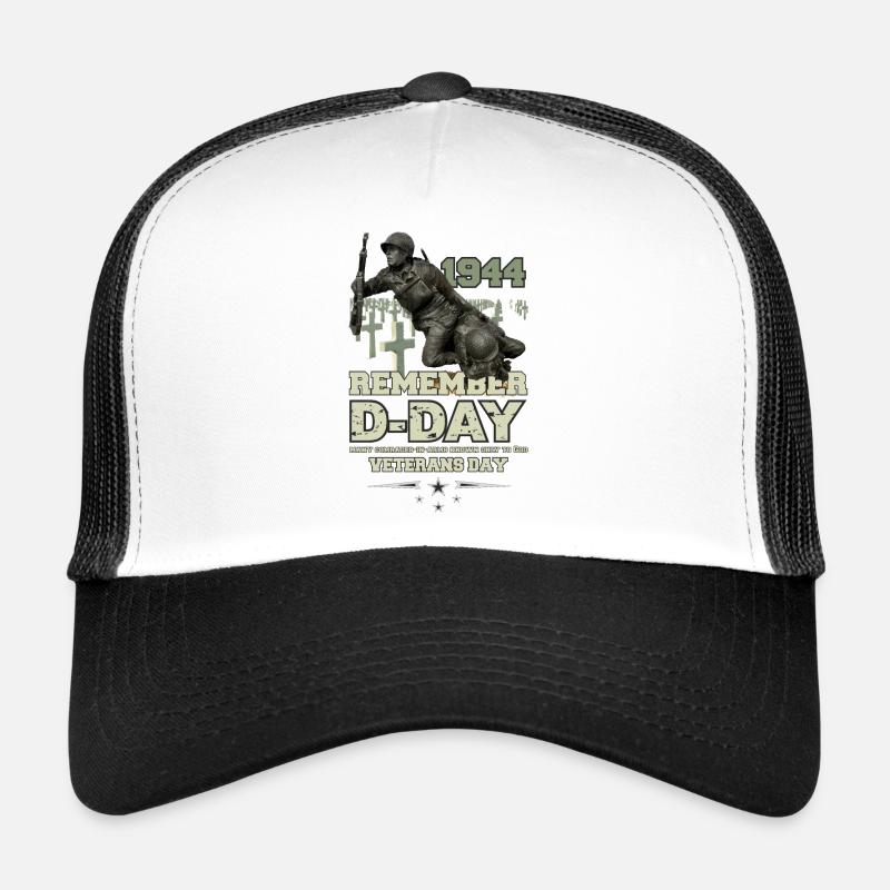 Remember D-day 1944 Trucker Cap