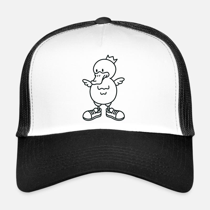 Anti-Zoo One - Trucker Cap - Weiß/Schwarz