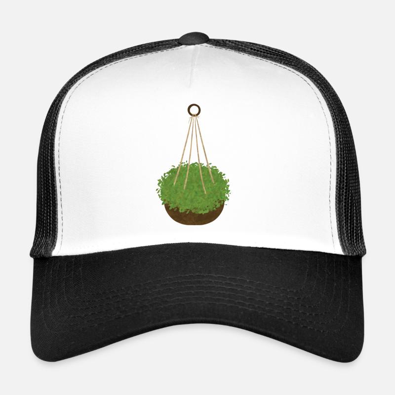 Plant Hanging Basket Houseplant Macramé Gift Idea Trucker Cap