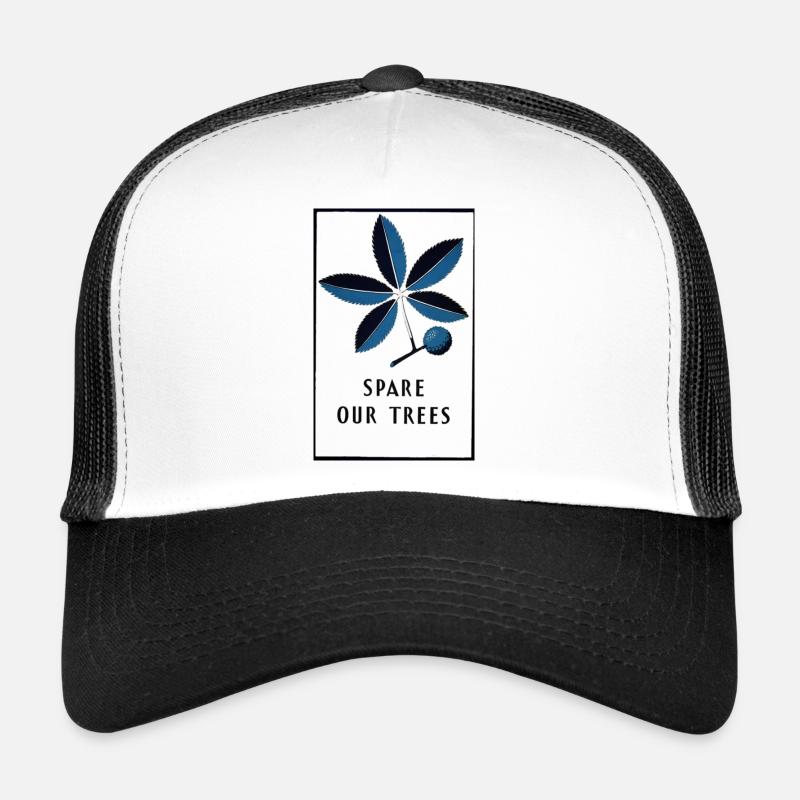 Blaue Natur Trucker Cap