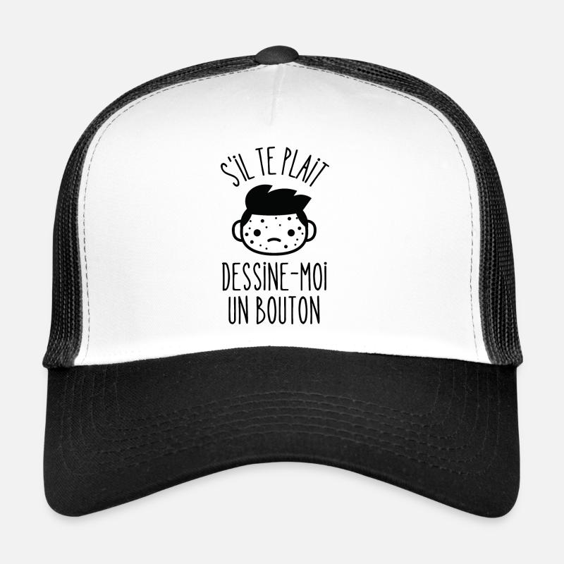 dessine-moi un bouton Casquette trucker 