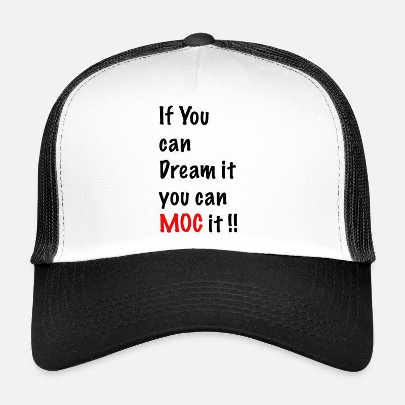 MOC MOC - Trucker Cap - white/black