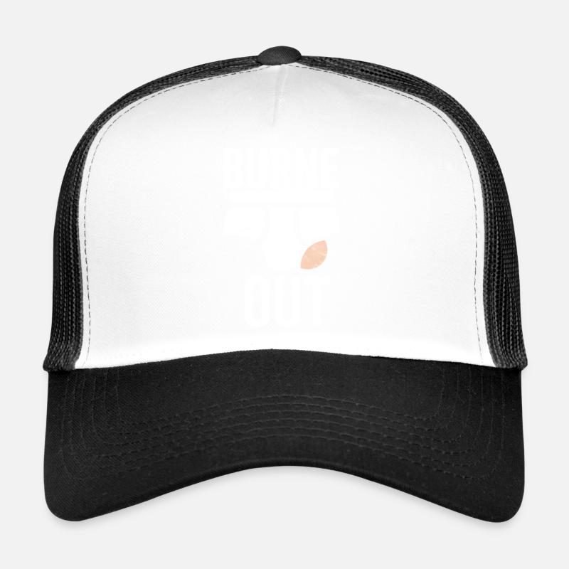 Burne out Slips Humor Burnout Kollegen Arbeit Trucker Cap