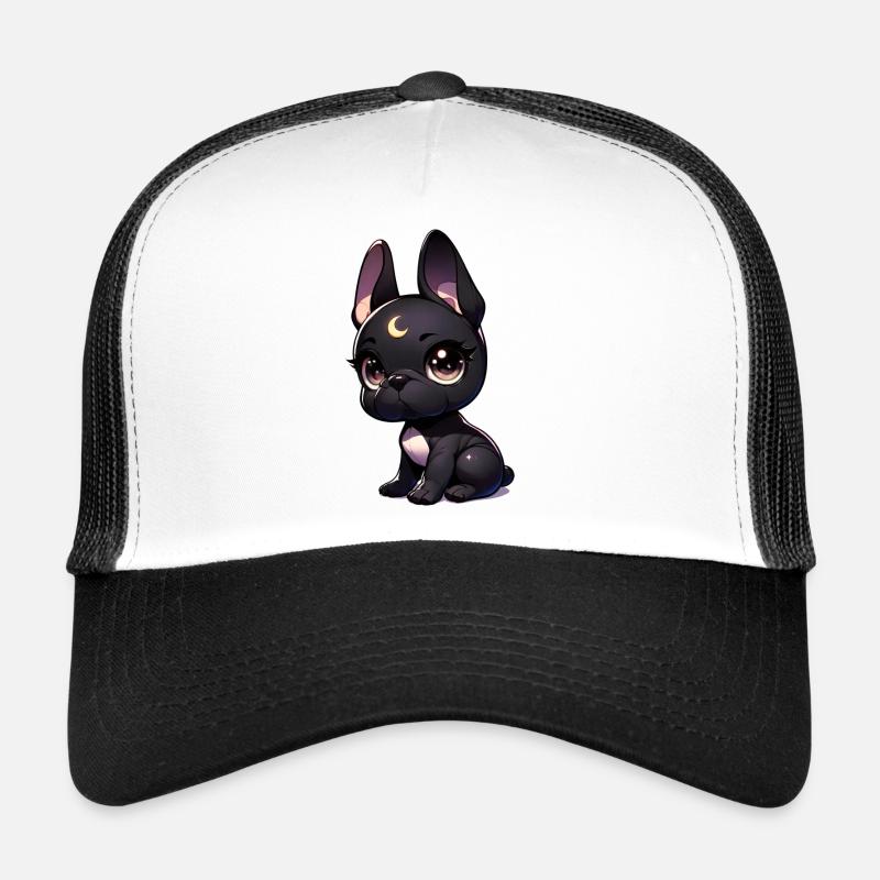 Mondhüter Welpe - Trucker Cap - Weiß/Schwarz