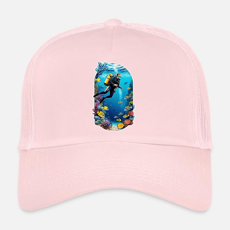 Scuba diving Trucker Cap