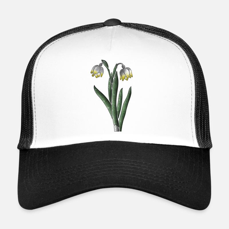 Märzenbecher - Trucker Cap - Weiß/Schwarz
