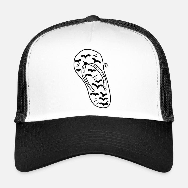 Chaussure de tongs Casquette trucker 