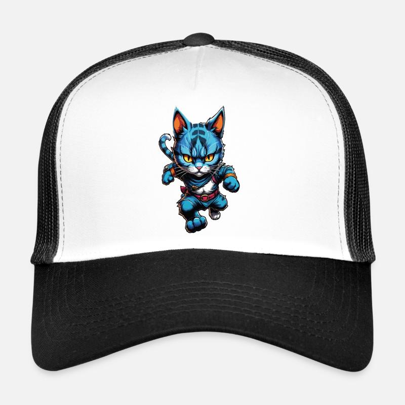 Cartoon cat Trucker Cap