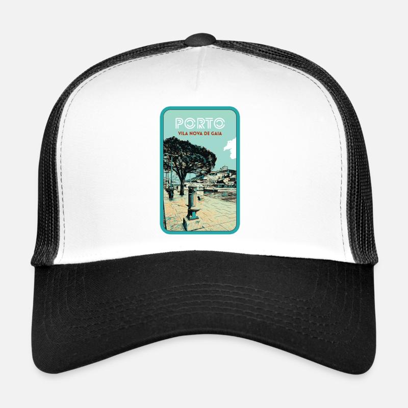 Vila Nova de Gaia: Vue sur Porto Casquette trucker 