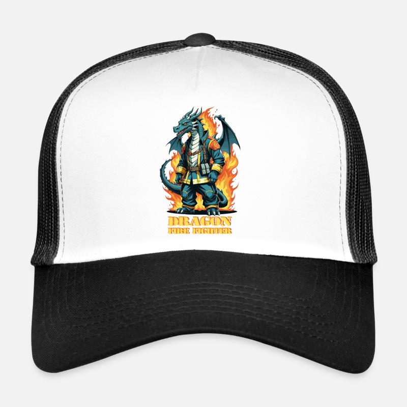 Brigade de pompiers dragons Casquette trucker 