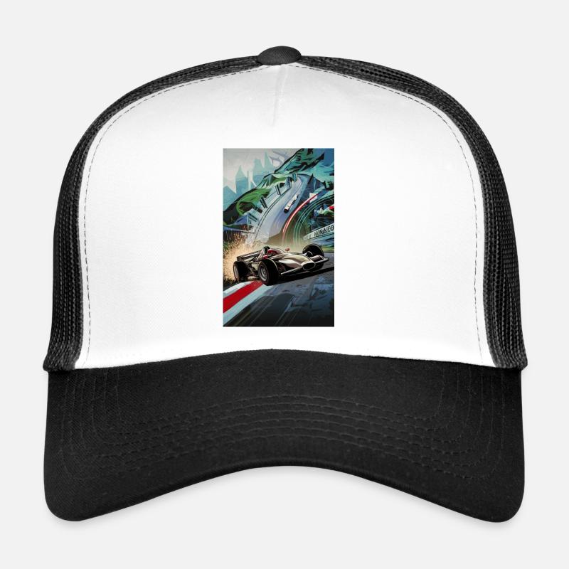 Voiture de course Casquette trucker 