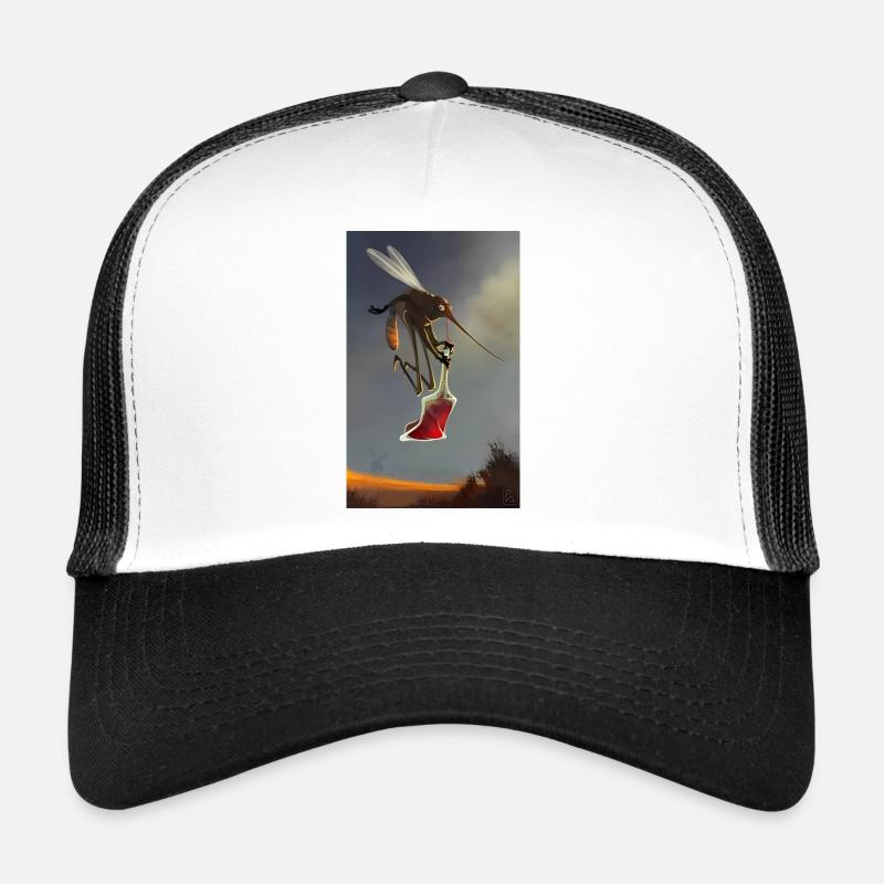 Lebenssaft - Trucker Cap - Weiß/Schwarz