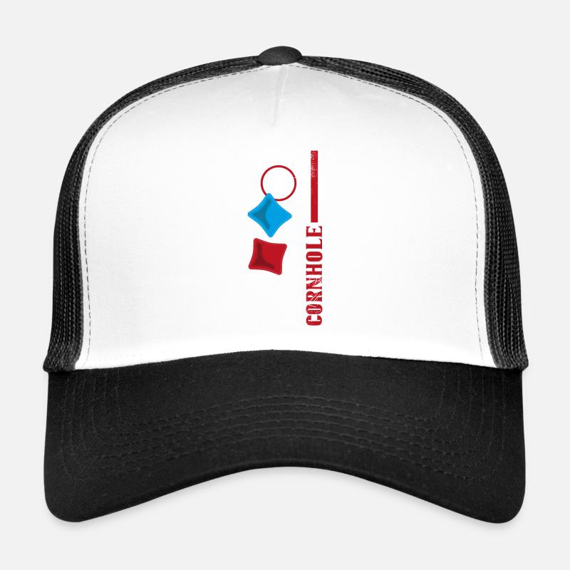 Planche de cornhole Casquette trucker 
