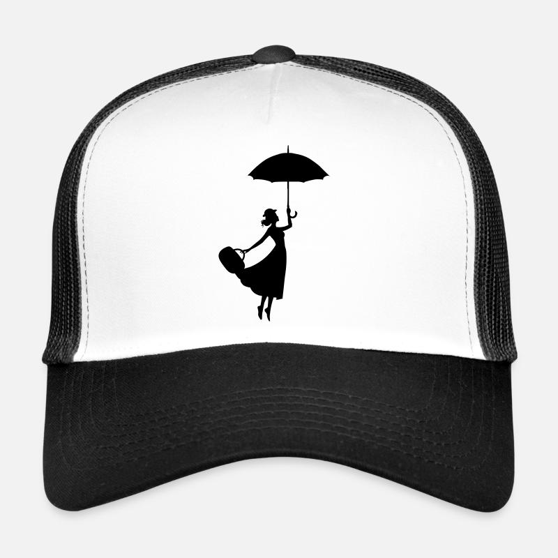 frau regenschirm Trucker Cap
