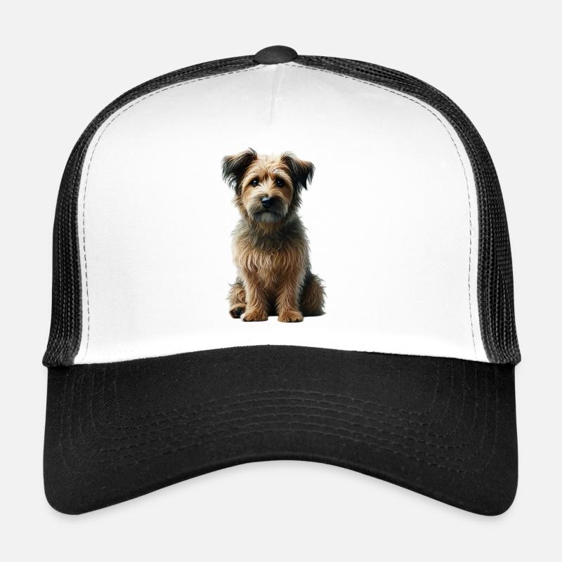 Dog - Trucker Cap - white/black