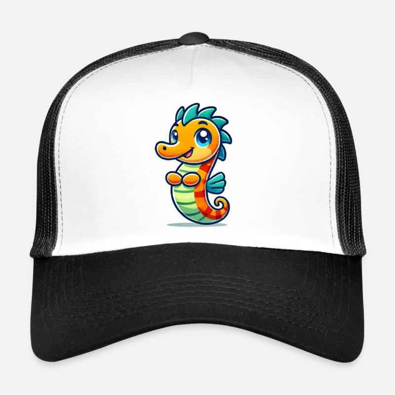 hippocampe Casquette trucker 