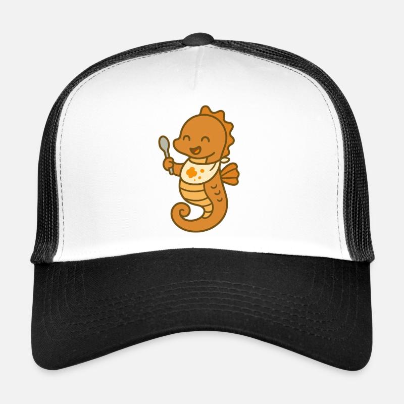 Snack fun with seahorses Trucker Cap