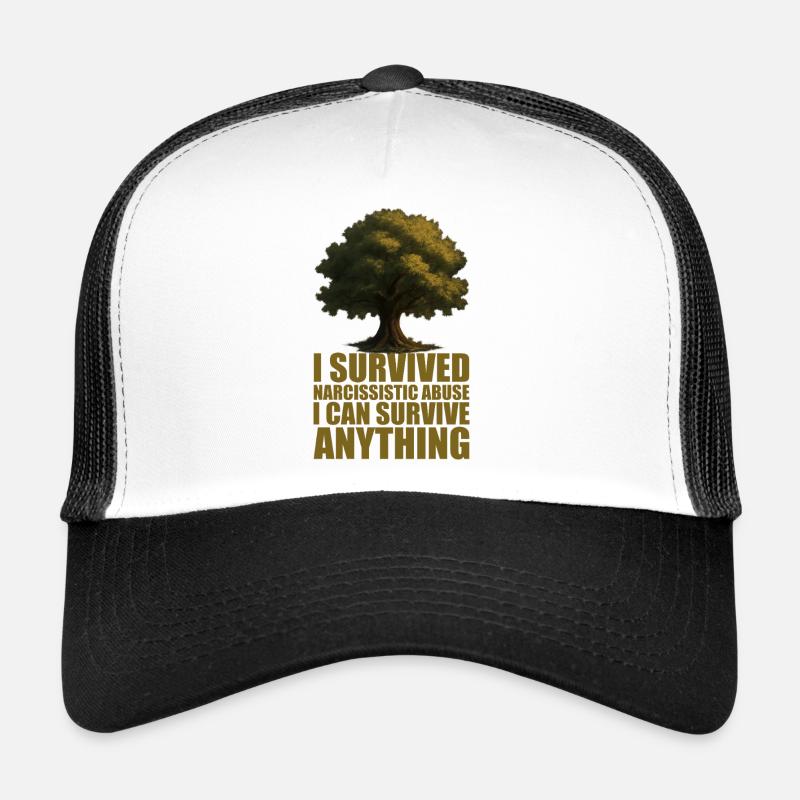 Conception d’arbre de survie résilient Casquette trucker 
