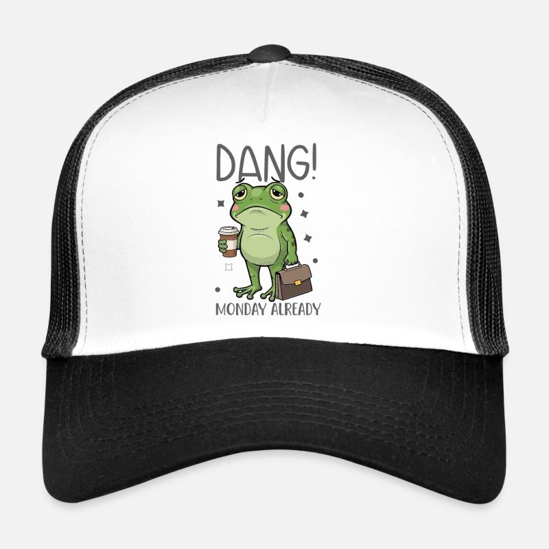 Frog tired on Monday Trucker Cap