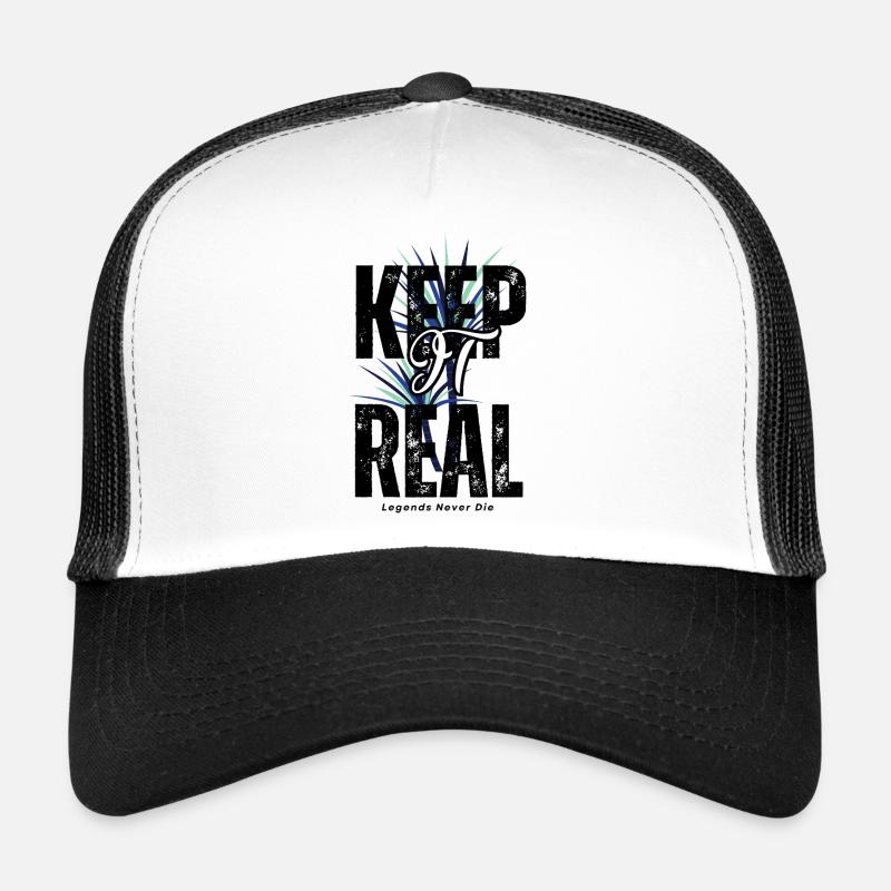 Tropical Palm Tree Color Explosion Trucker Cap