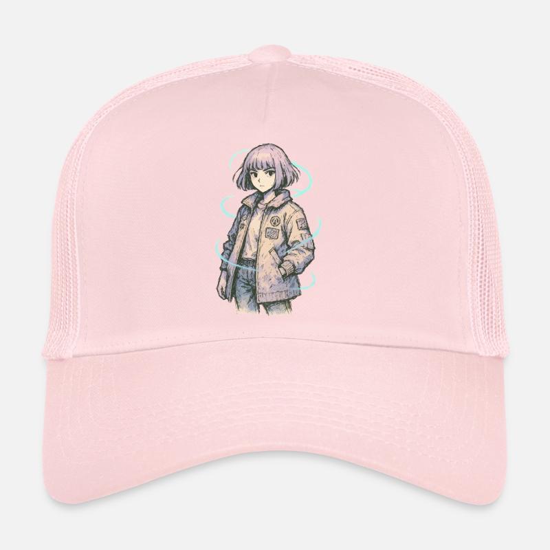 Neon Patch Bomber Girl Casquette trucker 