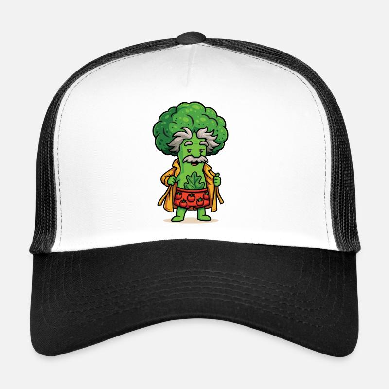 Brocoli Einstein  Casquette trucker 