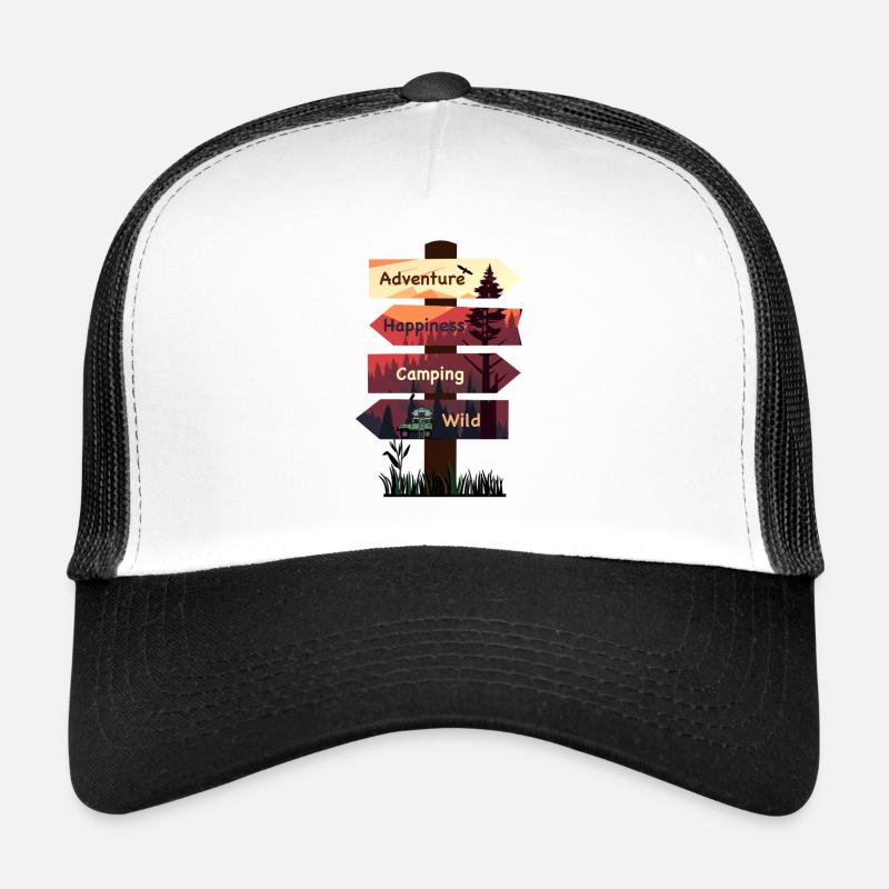 Path to Happiness Trucker Cap