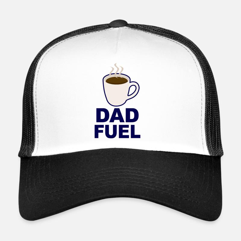 Dad Fuel – Coffee Powered Dad Design Trucker Cap