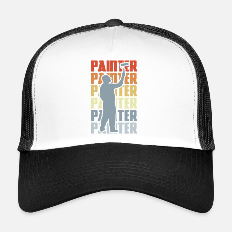 Painter Varnisher Retro Trucker Cap
