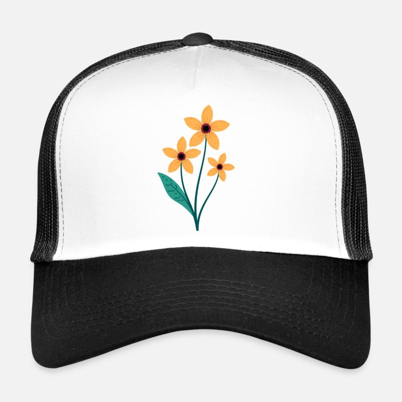 Flower Trucker Cap