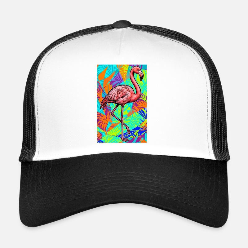 Flamant Casquette trucker 