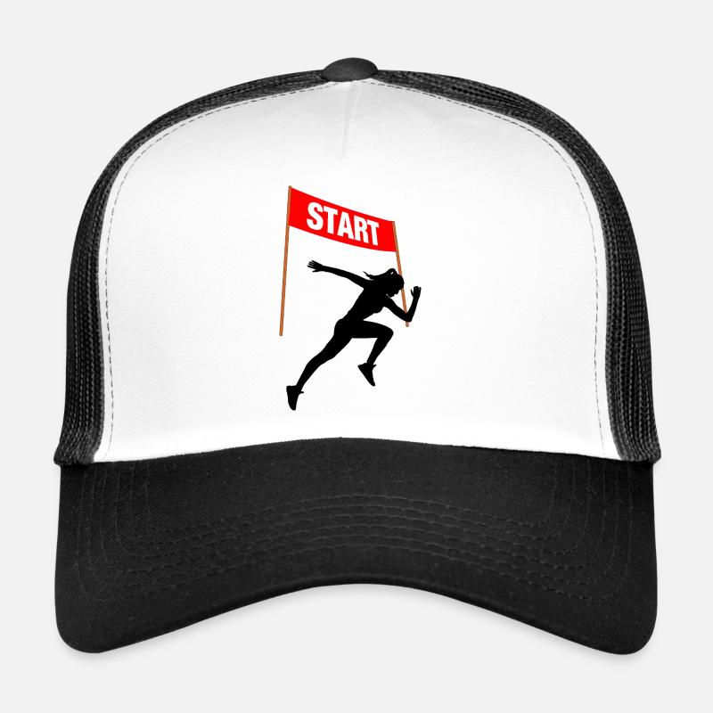 Départ des coureuses – Esprit de course Casquette trucker 