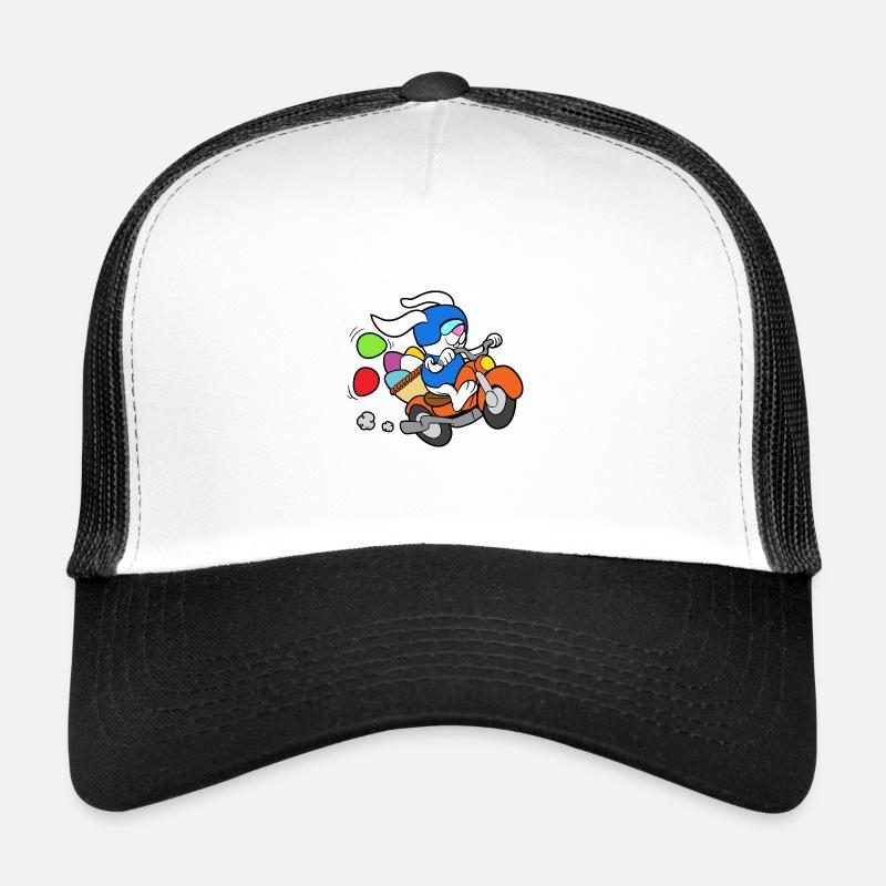 Lapin de Pâques Casquette trucker 