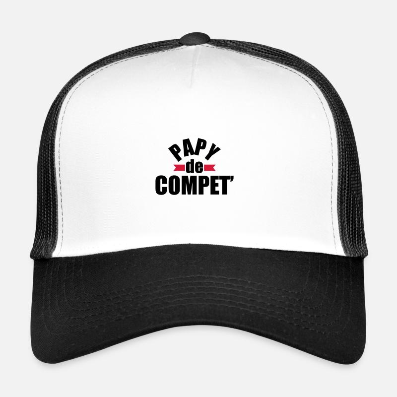 papy de compet' - cadeau papy - anniversaire papy Casquette trucker 