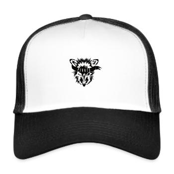 Fox Pirat - Trucker Cap - Weiß/Schwarz - Vorne