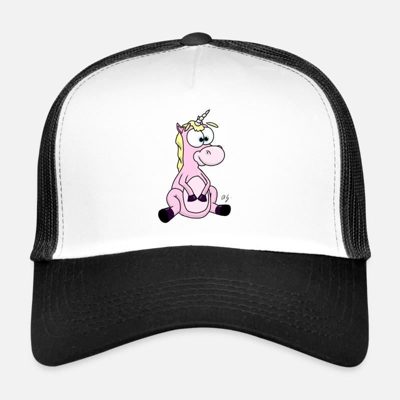 Unicorns - Trucker Cap - white/black