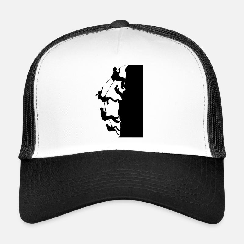 Escalade - Casquette trucker  - blanc/noir